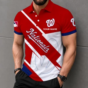 Limited Edition – Customized MLB Washington Nationals Polo Shirt