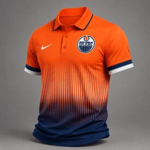 Limited Edition – Customized NHL Edmonton Oilers Polo Shirt