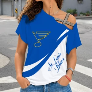 Limited Edition – Customized NHL St. Louis Khakis Shoulder Shirt