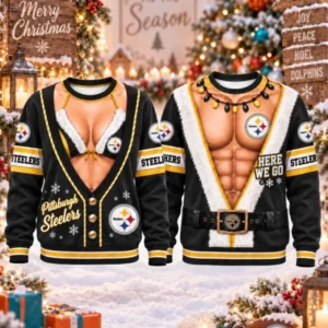 Limited Edition – Customized NFL Pittsburgh Steelers Christmas Unisex Sweatshirt