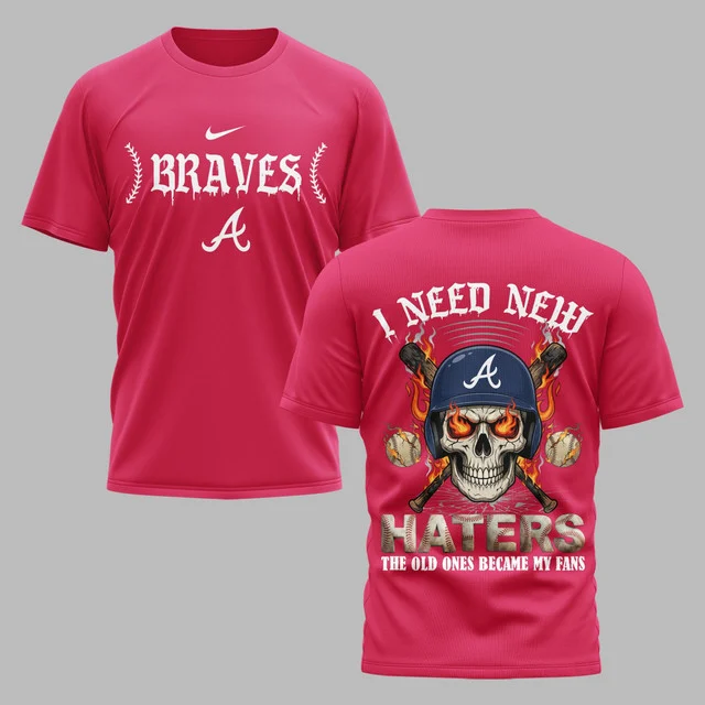 Limited Edition – Customized MLB Atlanta Braves Muticolor T-Shirt