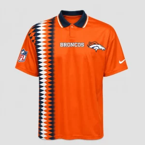 Limited Edition – Customized NFL Denver Broncos Polo Shirt
