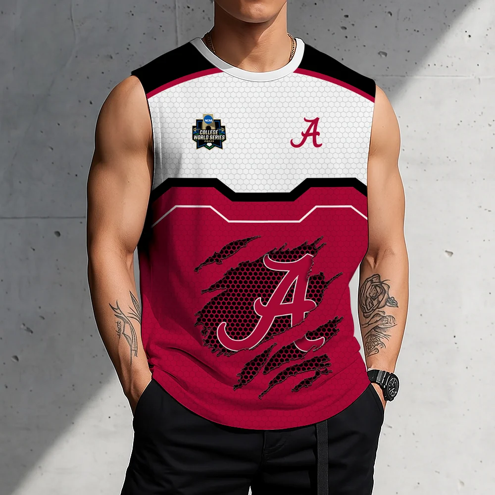 Limited Edition – New Customized NCAA Alabama Crimson Tide Men’s Gym Shirt