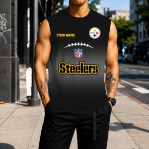 Limited Edition – Customized NFL Pittsburgh Steelers Men’s Gym Shirt