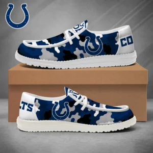 Limited Edition – Customized NFL Indianapolis Colts Loafer Shoes