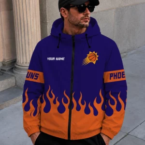 Limited Edition – Customized NBA Phoenix Suns Windbreaker Jacket