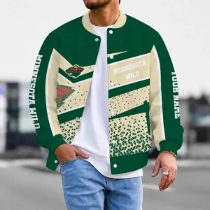 Limited Edition – Customized NHL Minnesota Wild Satin Varsity Jacket & Baseball Jacket