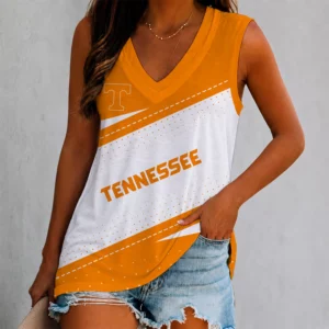 Limited Edition – Customized NCAA Tennessee Volunteers Women’s V-Neck Tank Top