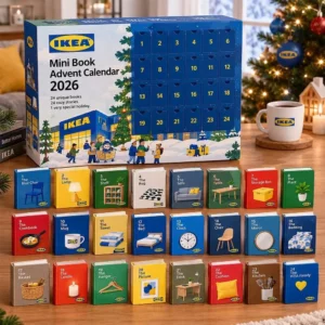 Ikea Mini Book Advent Calendar 2026 Christmas Eve Countdown Xmas Gifts For Bookish