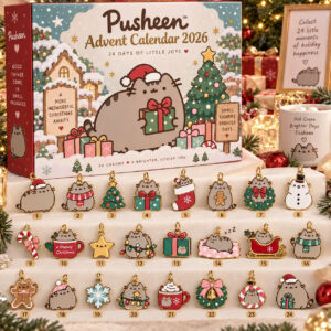 Pusheen 2026 24 Days Christmas Countdown Advent Calendar Pusheen Lovers Calendar