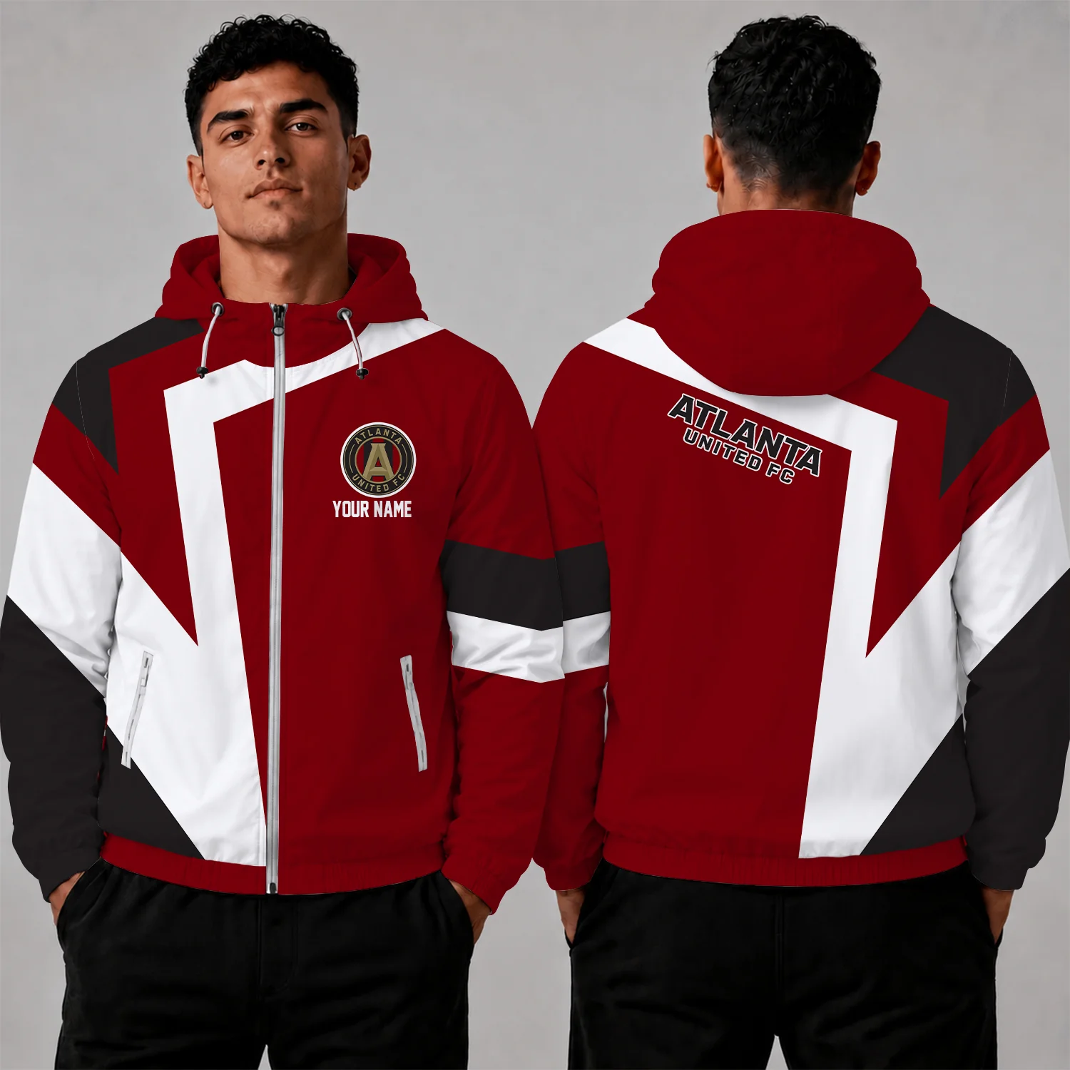 Limited Edition – Customized MLS Atlanta United Fc Windbreaker Jacket