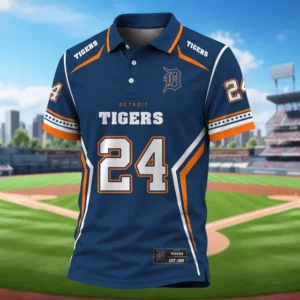 Limited Edition – Customized MLB Detroit Tigers Polo Shirt