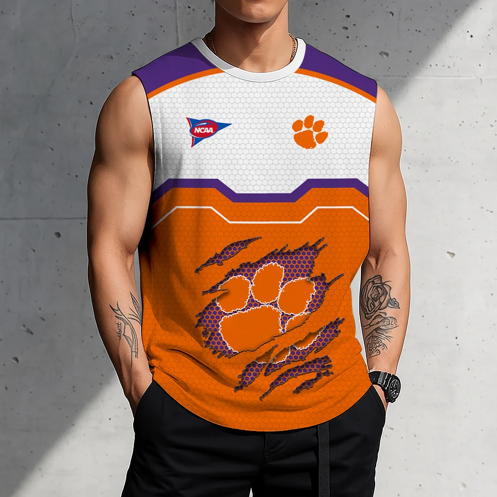 Limited Edition – Customized NCAA Clemson Tigers Men’s Gym Shirt