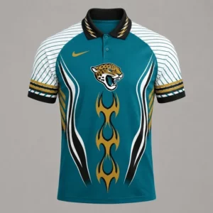 Limited Edition – Customized NFL Jacksonville Jaguars Polo Shirt