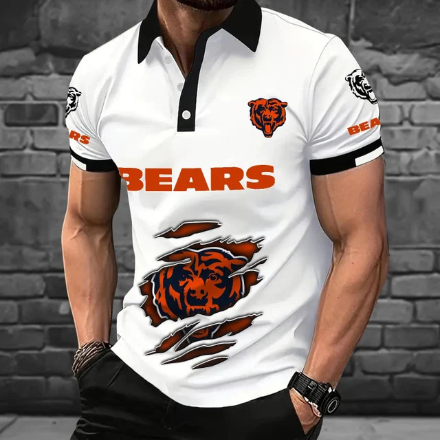 Limited Edition – Customized NFL Chicago Bears Polo Shirt