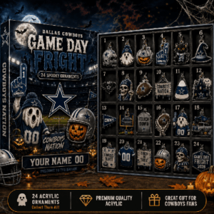 Custom Dallas Cowboys Halloween Blind Box Advent Calendar 2026 Dallas Halloween Merch