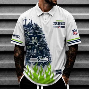Limited Edition – Customized NFL Seattle Seahawks Polo Shirt