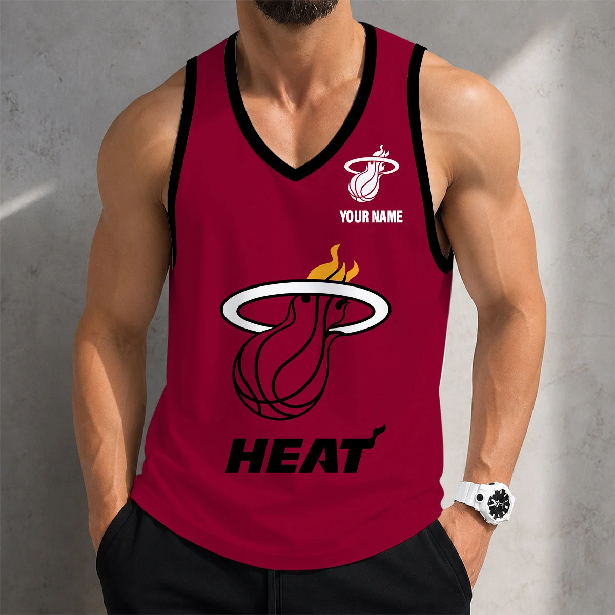 Limited Edition – Customized NBA Miami Heat Unisex Tank Top