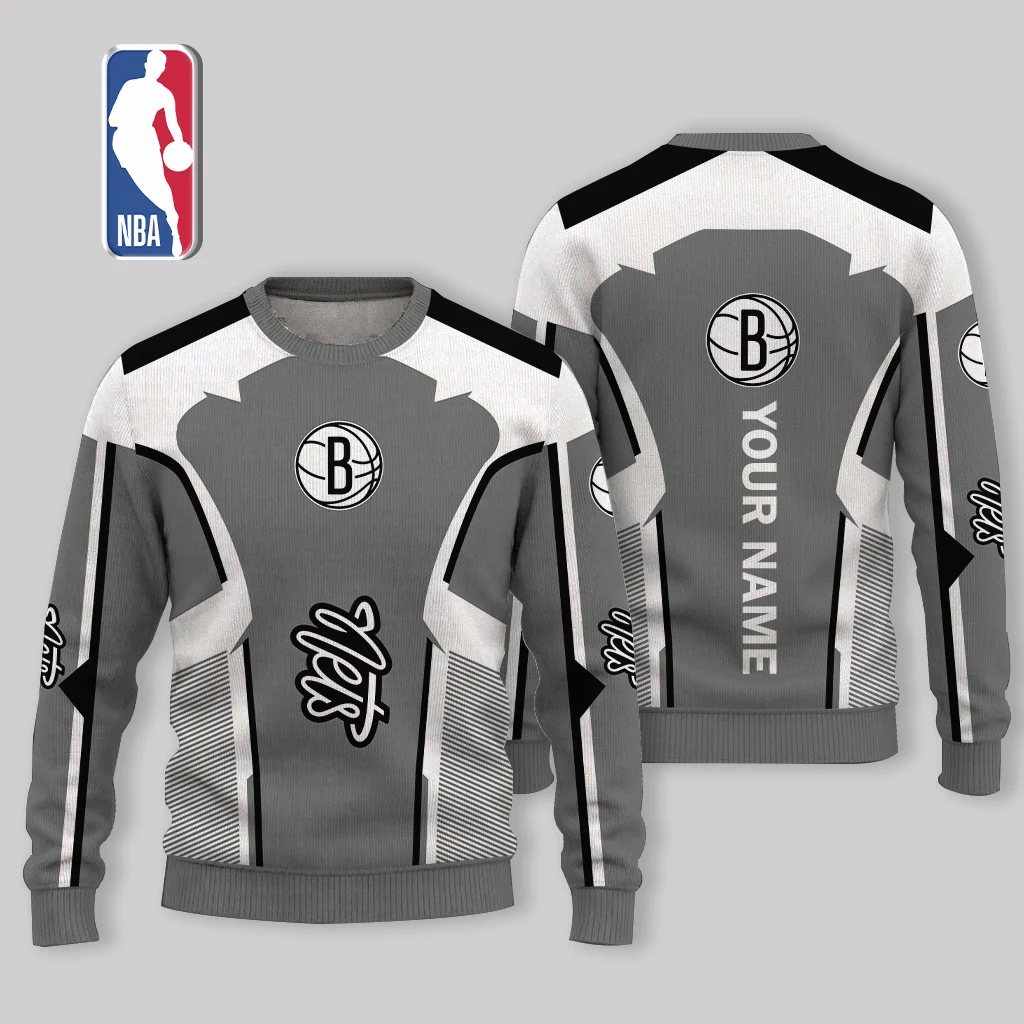 Limited Edition – Customized NBA Brooklyn Nets Ugly Sweater