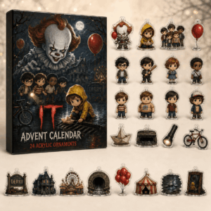 IT Pennywise Halloween Advent Calendar Scary Advent Calendar Unique Gifts For Pennywise Lovers