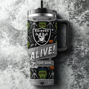 Limited Edition – Customized NFL Las Vegas Raiders Halloween 40Oz Tumbler