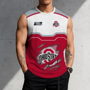 Limited Edition – Customized NCAA Ohio State Buckeyes Men’s Gym Shirt