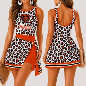 Limited Edition – Customized NFL Chicago Bears Women’s Summer Skort Dress