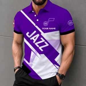 Limited Edition – Customized NBA Utah Jazz Polo Shirt