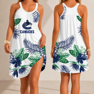 Limited Edition – Customized NHL Vancouver Canucks Camisole Dress
