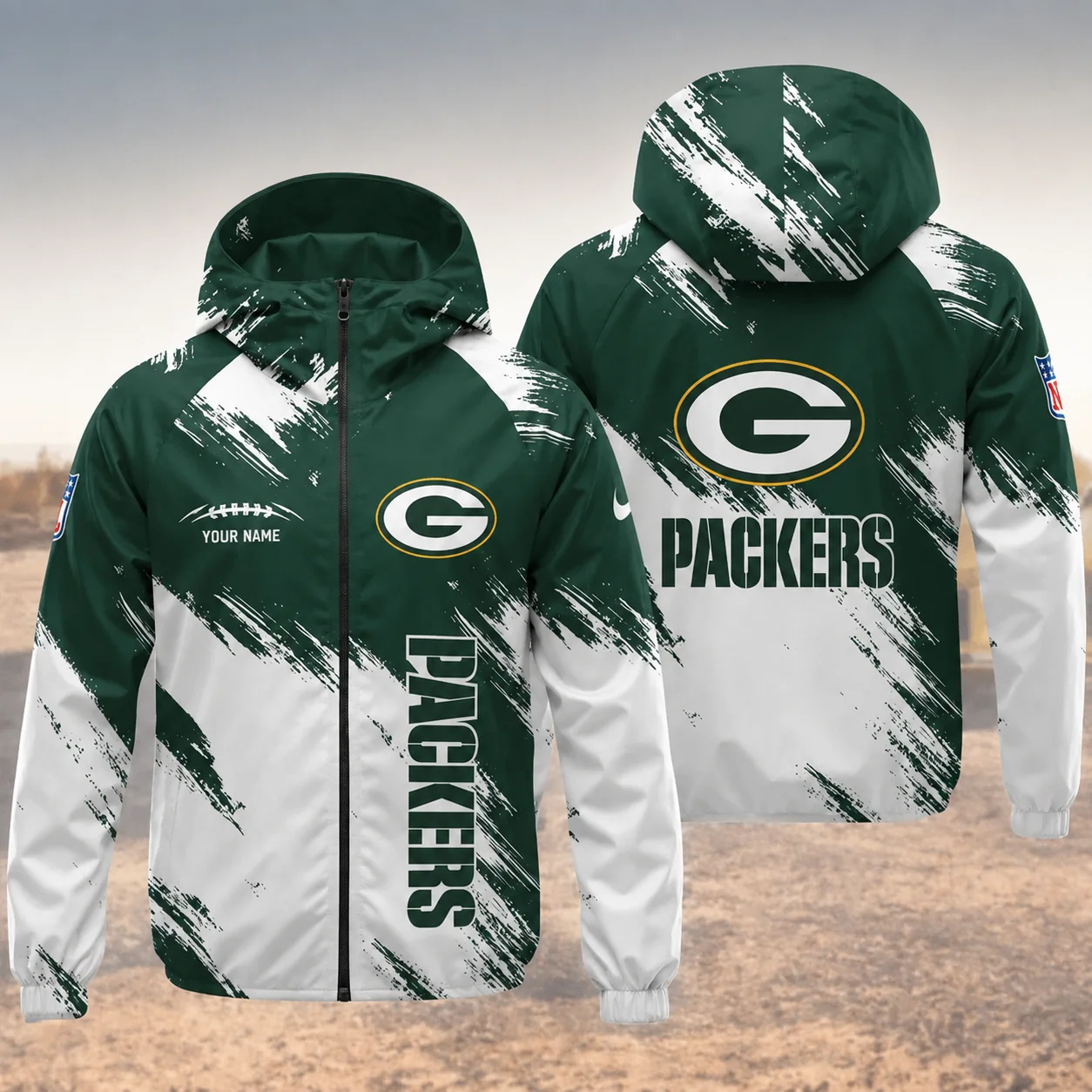 Limited Edition – Customized NFL Green Bay Packers Windbreaker Jacket
