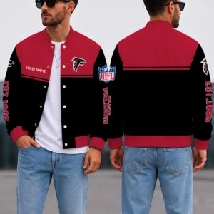 Limited Edition – Customized NFL Atlanta Falcons Satin Varsity & Baseball Jacket