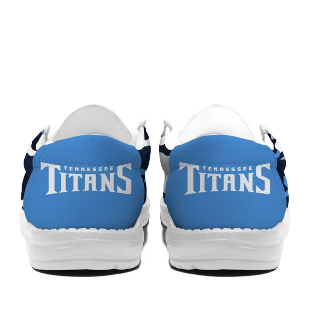 Limited Edition – Customized NFL Tennessee Titans Loafer Shoes - Image 3
