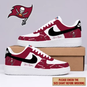 Limited Edition – Customized NFL Tampa Bay Buccaneers Af1 Shoes