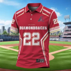 Limited Edition – Customized MLB Arizona Diamondbacks Polo Shirt