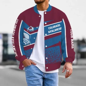 Limited Edition – Customized NHL Colorado Avalanche Satin Varsity Jacket & Baseball Jacket