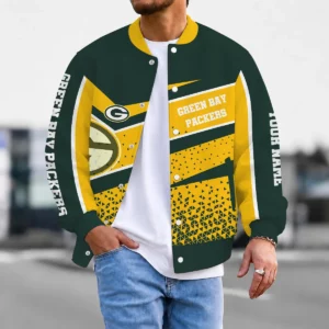 Limited Edition – Customized NFL Green Bay Packers Satin Varsity & Baseball Jacket