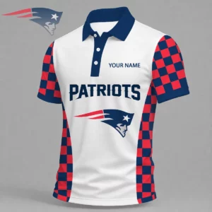Limited Edition – Customized NFL New England Patriots Polo Shirt