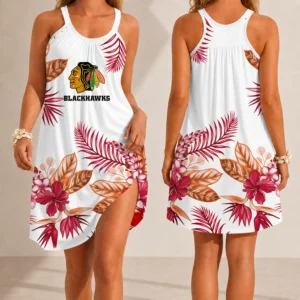 Limited Edition – Customized NHL Chicago Blackhawks Camisole Dress