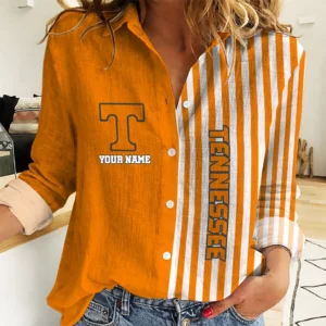 Limited Edition – Customized NCAA Tennessee Volunteers Women Casual Shirt For Fan