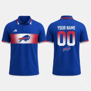 Limited Edition – Customized NFL Buffalo Bills Polo Shirt