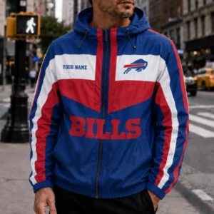 Limited Edition – Customized NFL Buffalo Bills Windbreaker Jacket