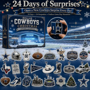 Dallas Cowboys Christmas Advent Calendar 2026 Christmas Countdown Xmas Gift For Football Fans