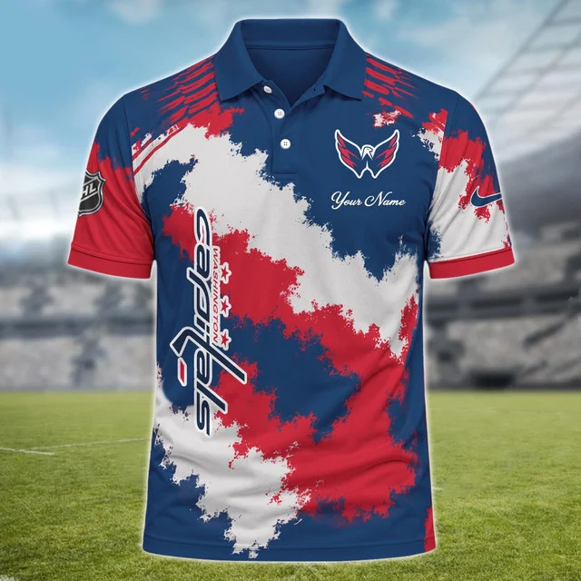 Limited Edition – Customized NHL Washington Capitals Polo Shirt