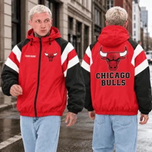 Limited Edition – Customized NBA Chicago Bulls Windbreaker Jacket