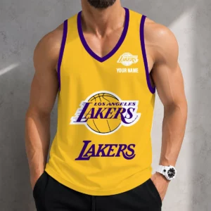 Limited Edition – Customized NBA Los Angeles Lakers Unisex Tank Top
