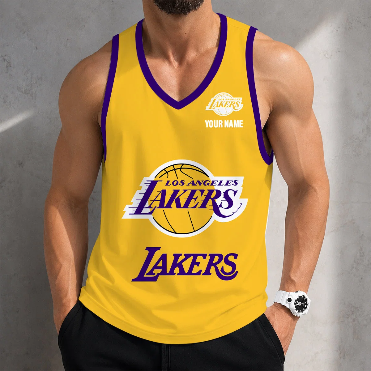 Limited Edition – Customized NBA Los Angeles Lakers Unisex Tank Top