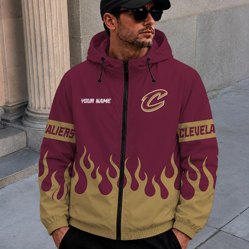 Limited Edition – Customized NBA Cleveland Cavaliers Windbreaker Jacket
