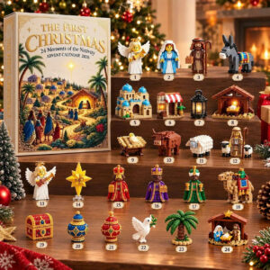 Lego Compatible The First Christmas Nativity Advent Calendar 2026 Birthday Gift For Brother