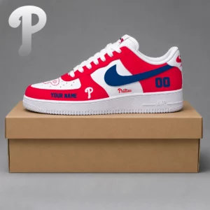 Limited Edition – Customized MLB Philadelphia Phillies Af1 Shoes