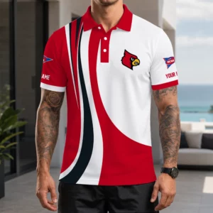 Limited Edition – Customized NCAA Louisville Cardinals Polo Shirt